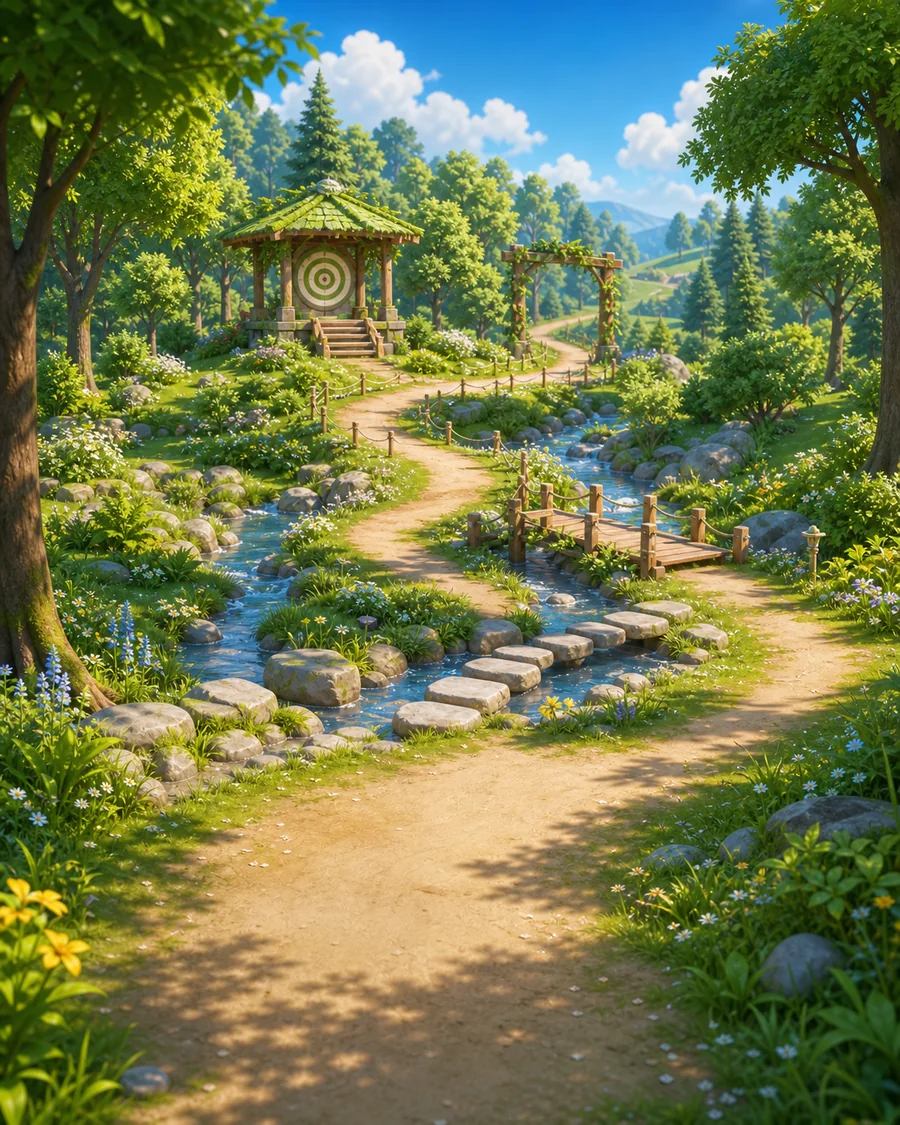 Spring trail