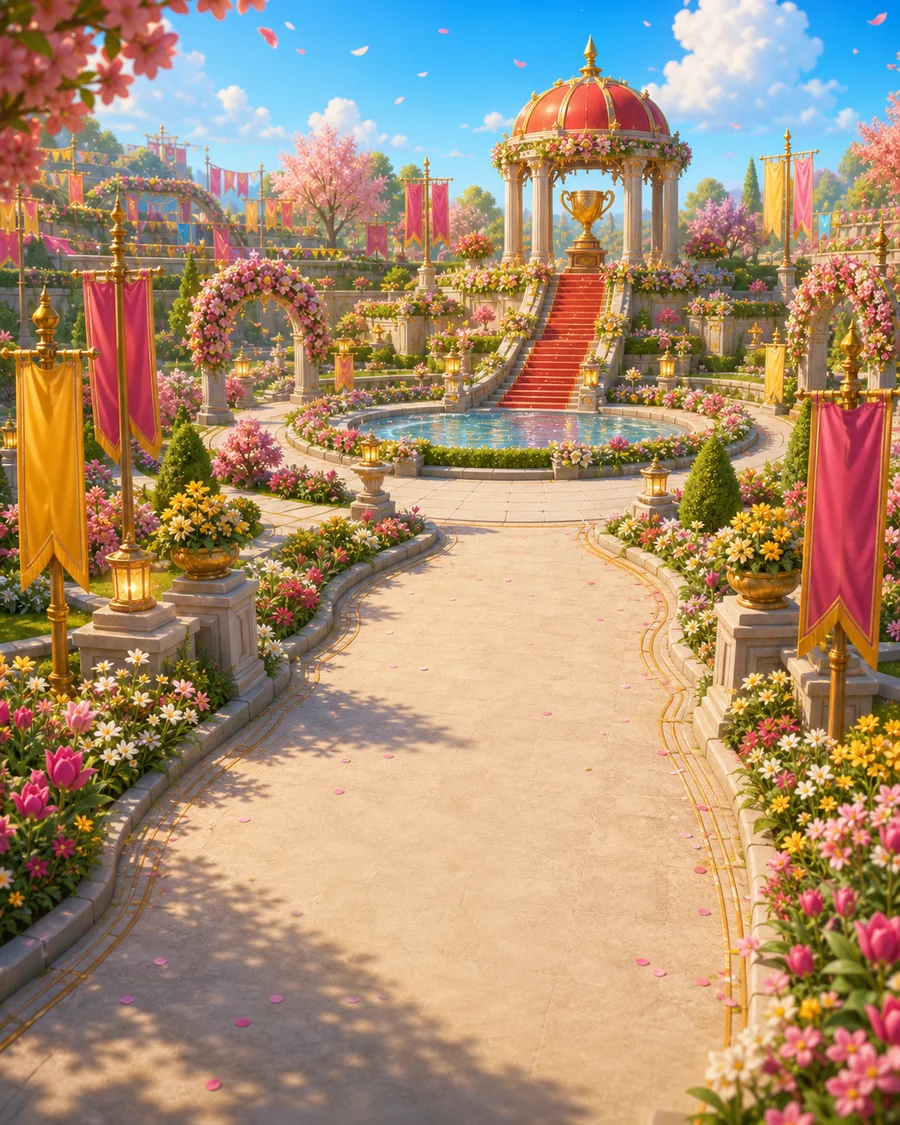 Spring festival park